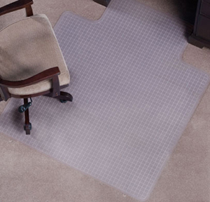 Checkered Pattern Designer Chair Mats